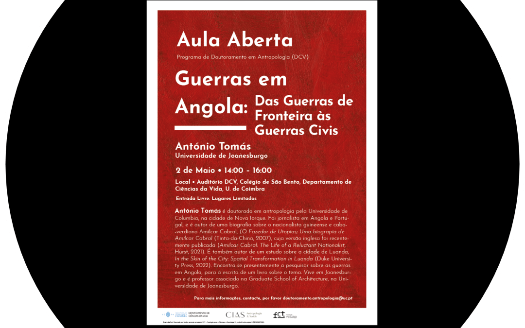 Aula Aberta do Doutoramento em Antropologia – Com António Tomás