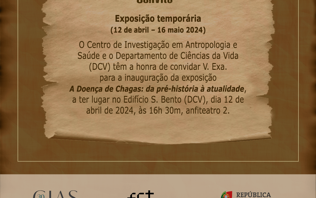 Exposição “A Doença de Chagas: da pré-história à atualidade”