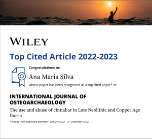 TOP CITED ARTICLE 2022-2023 - Ana Maria Silva
