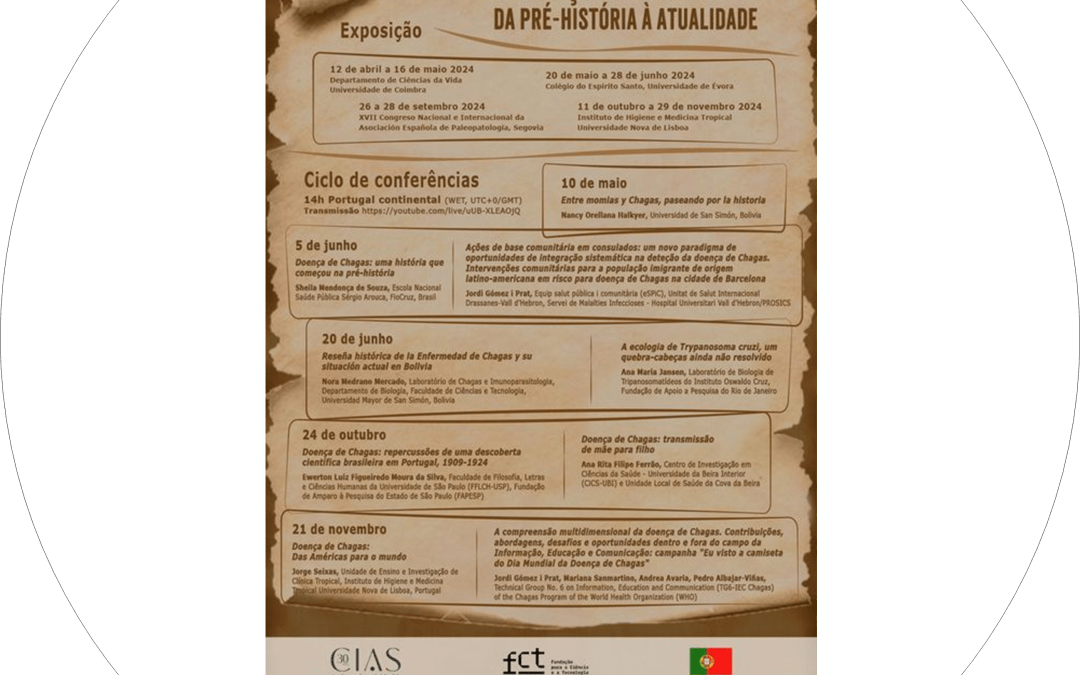 Ciclo de Conferências associado à exposição “A Doença de Chagas: da pré-história à atualidade” – 1ª Conferência com Nancy Orellana Halkyer