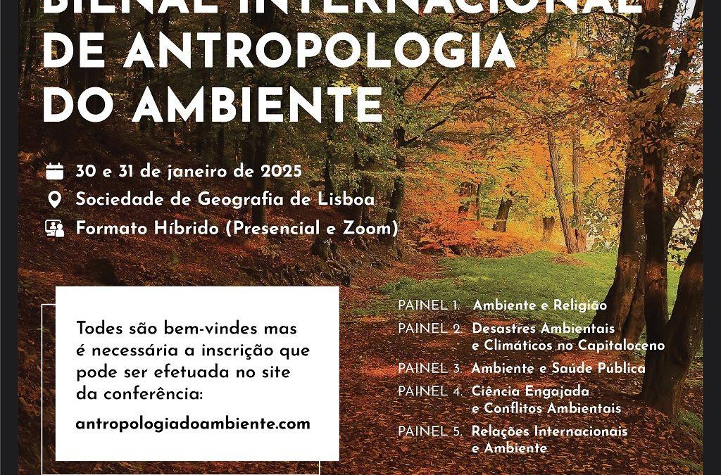 V Conferência Bienal Internacional de Antropologia do Ambiente