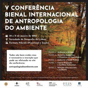 V Conferência Bienal Internacional de Antropologia do Ambiente