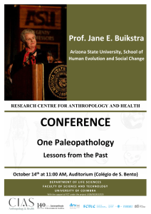 Conference by Jane E. Buikstra