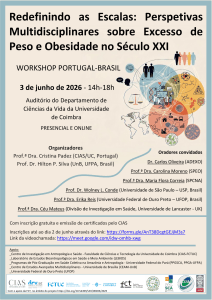 📢 𝗪𝗼𝗿𝗸𝘀𝗵𝗼𝗽 𝗣𝗼𝗿𝘁𝘂𝗴𝗮𝗹-𝗕𝗿𝗮𝘀𝗶𝗹 - “𝗥𝗲𝗱𝗲𝗳𝗶𝗻𝗶𝗻𝗱𝗼 𝗮𝘀 𝗘𝘀𝗰𝗮𝗹𝗮𝘀: 𝗣𝗲𝗿𝘀𝗽𝗲𝘁𝗶𝘃𝗮𝘀 𝗠𝘂𝗹𝘁𝗶𝗱𝗶𝘀𝗰𝗶𝗽𝗹𝗶𝗻𝗮𝗿𝗲𝘀 𝘀𝗼𝗯𝗿𝗲 𝗘𝘅𝗰𝗲𝘀𝘀𝗼 𝗱𝗲 𝗣𝗲𝘀𝗼 𝗲 𝗢𝗯𝗲𝘀𝗶𝗱𝗮𝗱𝗲 𝗻𝗼 𝗦é𝗰𝘂𝗹𝗼 𝗫𝗫𝗜”